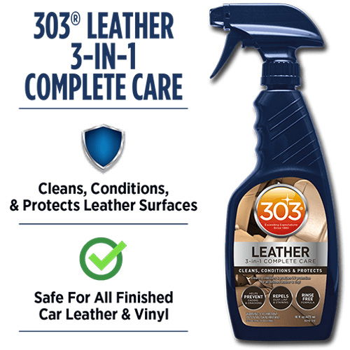 303 – Automotive Leather 3-in-1 Complete Care