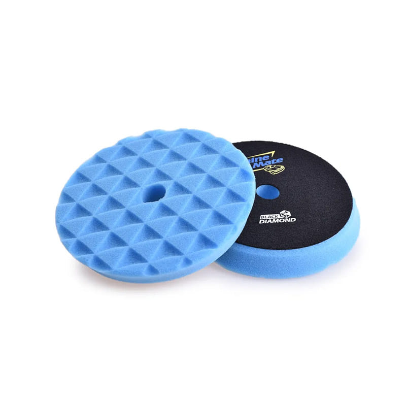 Shine Mate – Black Diamond Blue Moderate Cut Pad (150mm)