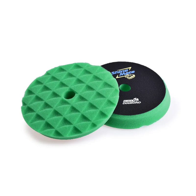 Shine Mate – Diamond Ultra Heavy Green Cut Pad (150mm)