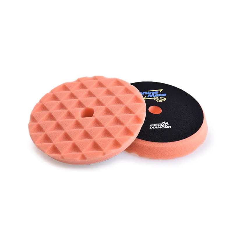 Shine Mate – Black Diamond Orange Polishing Pad (150mm)