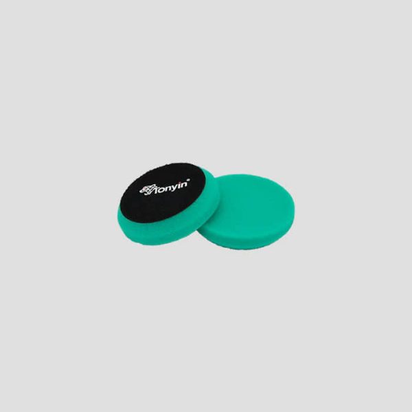 Tonyin- 3" Green Heavy Cut Flat Foam Pad - CrazyDetailer
