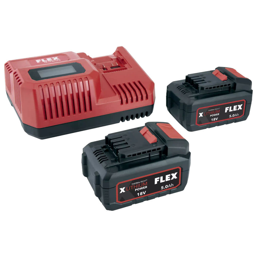 Flex – Charger + Battery Set  (P-Set 55 R)